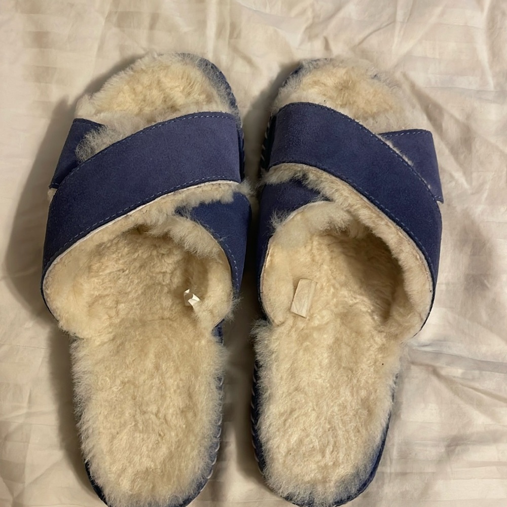 L.L. Bean Shearling Slides